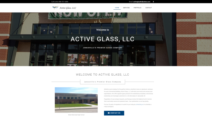 Active Glass Website 1
